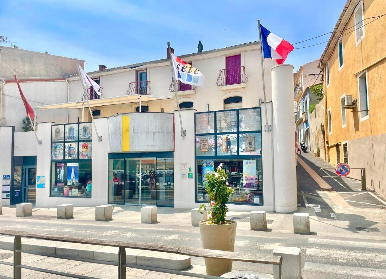 Grand Studio Sur La Marine Sète Exteriör bild